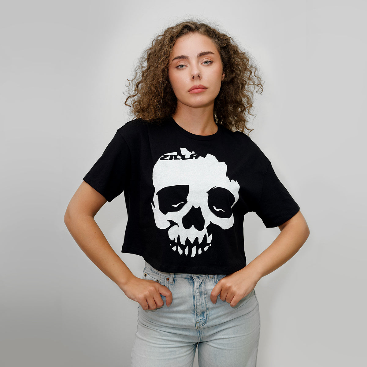 "Deep" Crop Tee