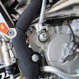 ktm65 sx frame grip tape right side close up view by zilla griptape
