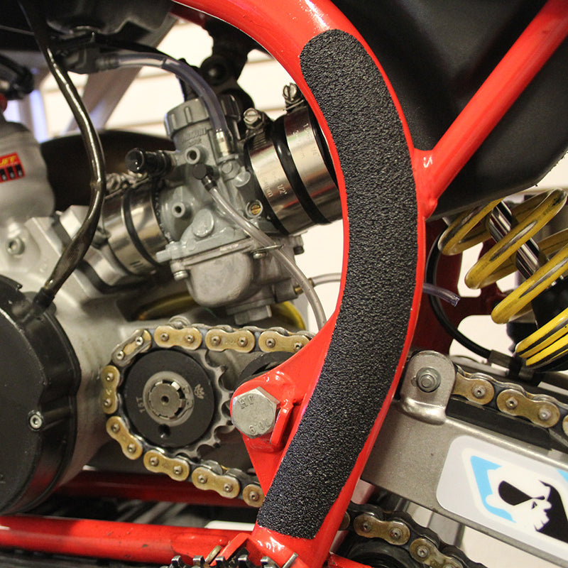  cobra cx50jr frame grip tape left side close up view by zilla griptape