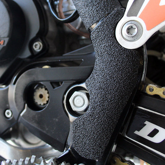 ktm65 sx frame grip tape left side close up view by zilla griptape