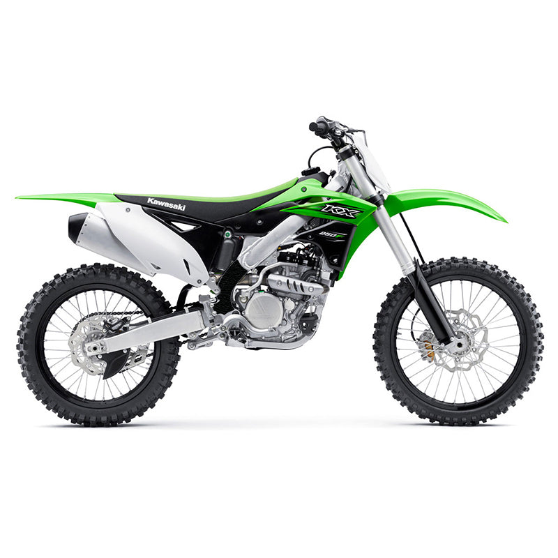 kx250f frame grip tape side view by zilla griptape