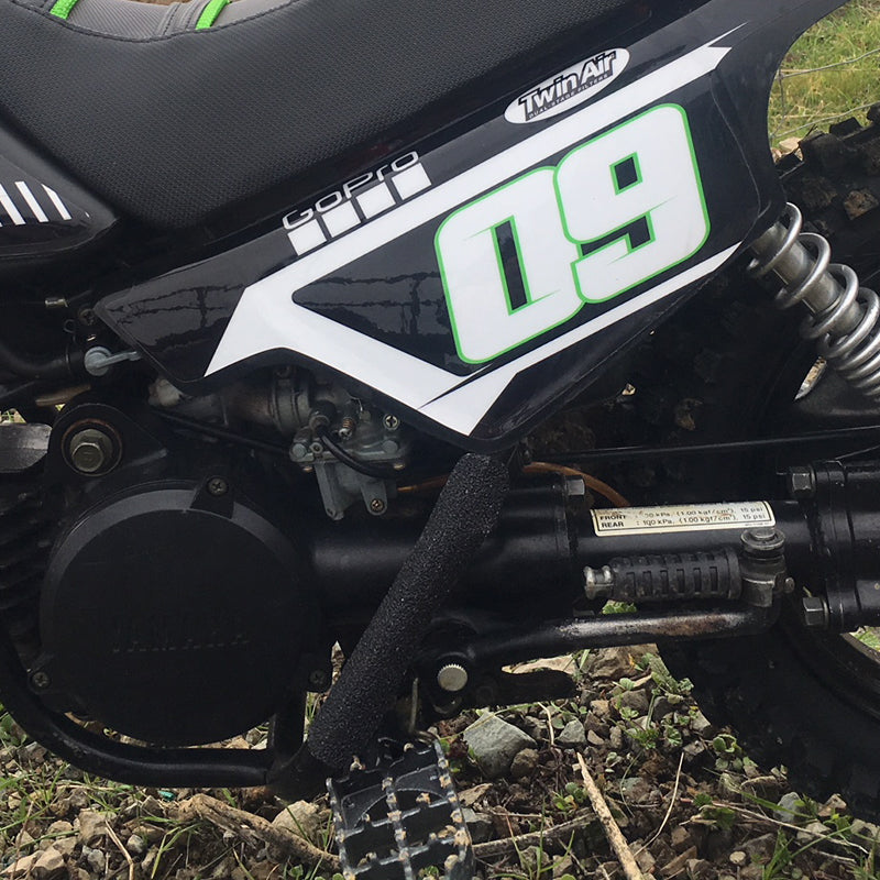 Yamaha PW50 Frame Grip Tape Guards