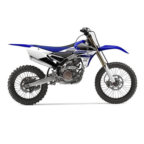 yz250f frame grip tape side view by zilla griptape